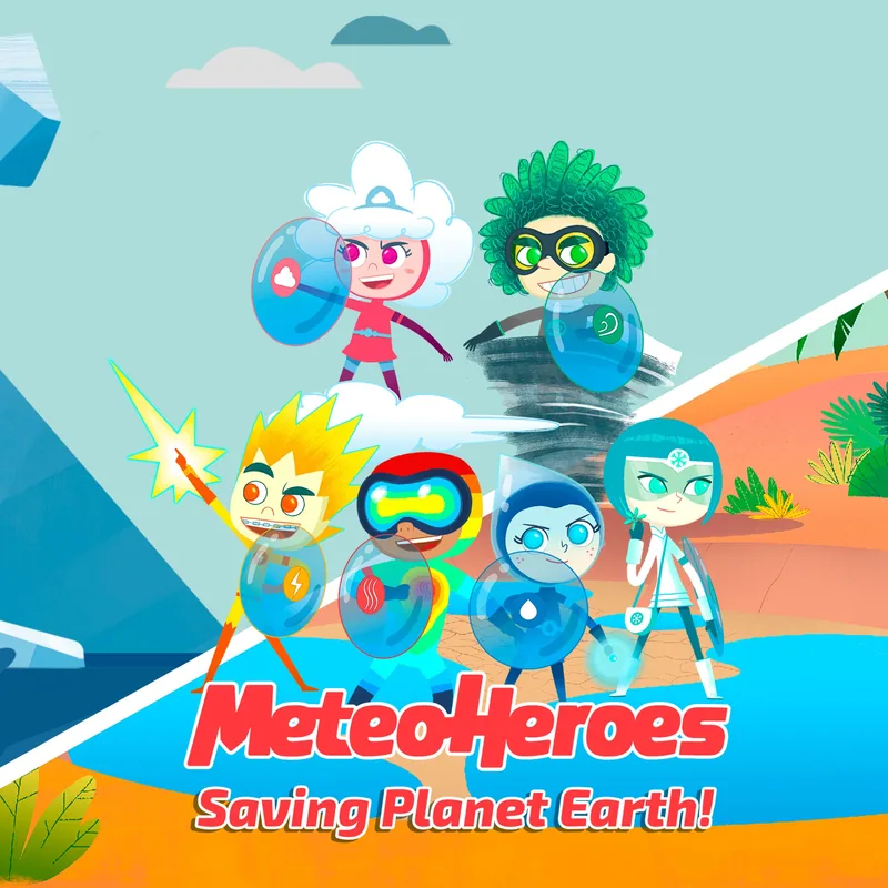 MeteoHeroes Saving Planet Earth! cover